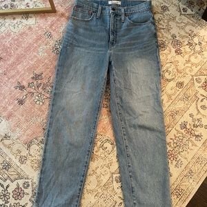 Madewell Straight Leg Light WashJeans